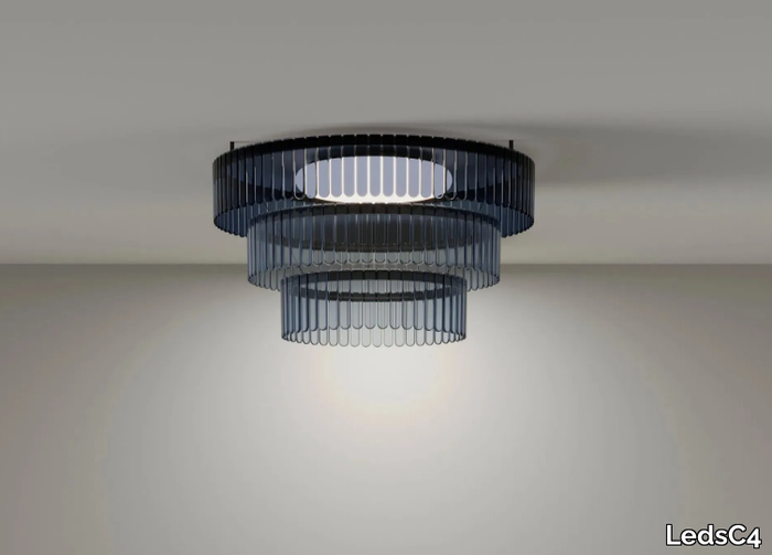 SCARLETT - LED polycarbonate ceiling lamp _ LedsC4