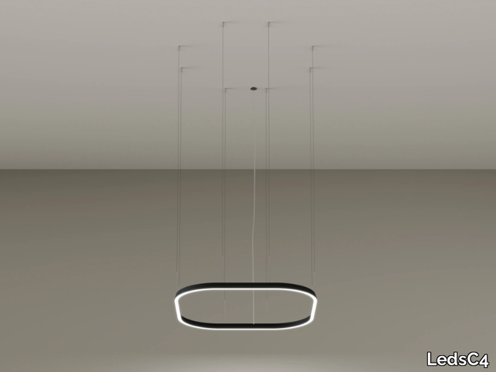 GEOMETRIC SQUARE - LED pendant lamp _ LedsC4