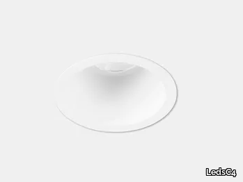 PLAY HIGH VISUAL CONFORT AG13 - Recessed LED round aluminium spotlight _ LedsC4