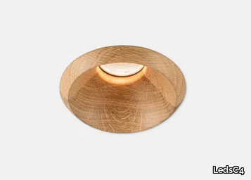 PLAY RAW AG59 - Recessed LED round oak spotlight _ LedsC4