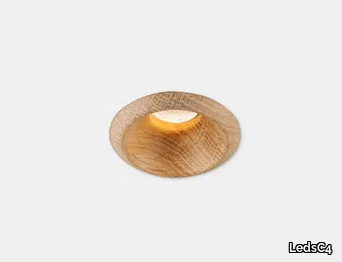 PLAY RAW AG67 - Recessed LED round oak spotlight _ LedsC4