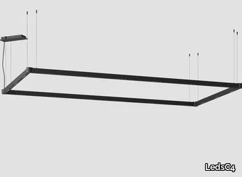 APEX RECTANGULAR - LED aluminium pendant lamp _ LedsC4