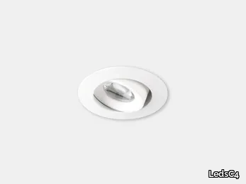 PLAY FLAT AG12 - Recessed LED adjustable aluminium spotlight _ LedsC4