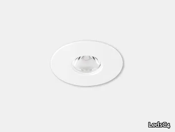 PLAY FLAT 71 - Recessed LED round aluminium spotlight _ LedsC4