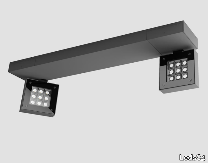 MODIS DOUBLE 800 - LED adjustable aluminium Outdoor floodlight _ LedsC4