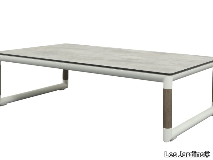 BASTINGAGE - Low rectangular coffee table _ Les Jardins®