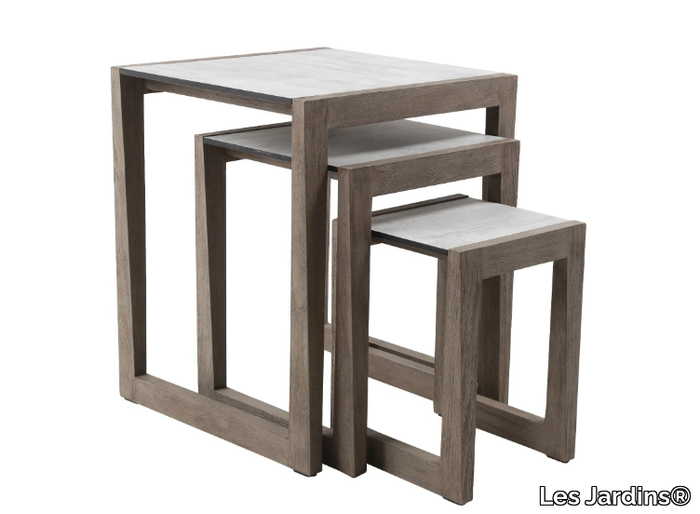 SKAAL - Square side table _ Les Jardins®