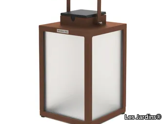 TINK234 - Solar powered aluminium lantern _ Les Jardins®