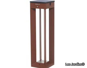 TINK172 - Solar Powered aluminium bollard light _ Les Jardins®