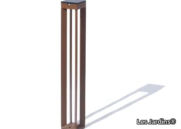 TINK173 - Solar Powered aluminium bollard light _ Les Jardins®