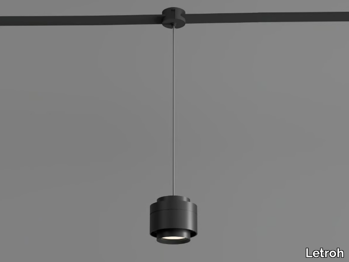 LEVEL ZOOM - LED suspension spot for aluminium cable-Light _ Letroh