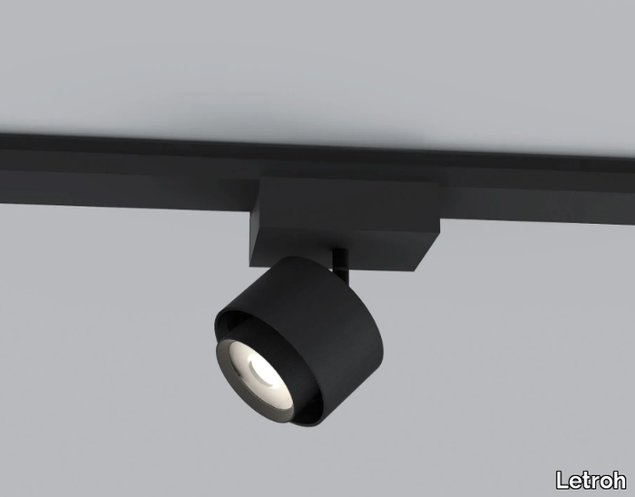 NODO ZOOM - Adjustable LED light source for aluminium track-Light _ Letroh