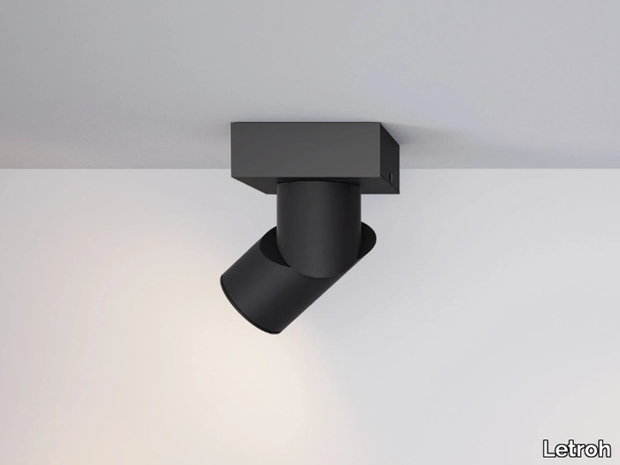 SURFACE BOB - LED wall/ceiling aluminium spotlight _ Letroh