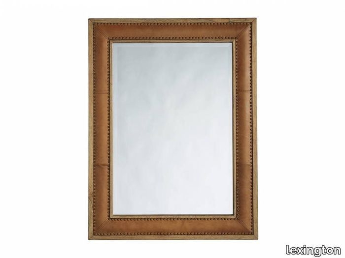 Dominica Leather Rectangular Mirror