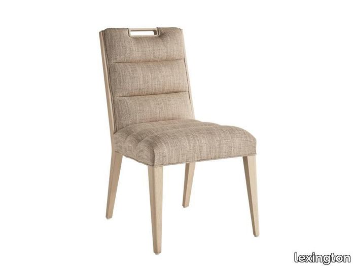 Aiden Channeled Upholstered Side Chair