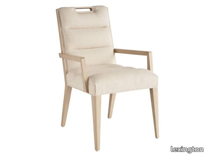 Aiden Channeled Upholstered Arm Chair