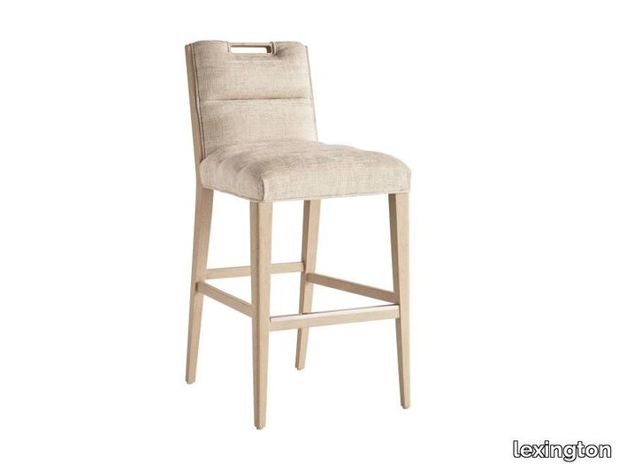 Greer Channeled Upholstered Bar Stool