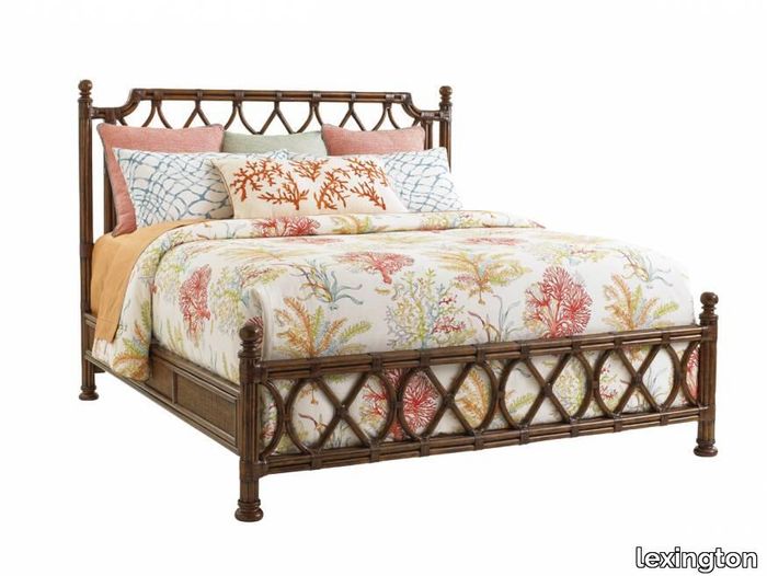 Island Breeze Rattan Bed