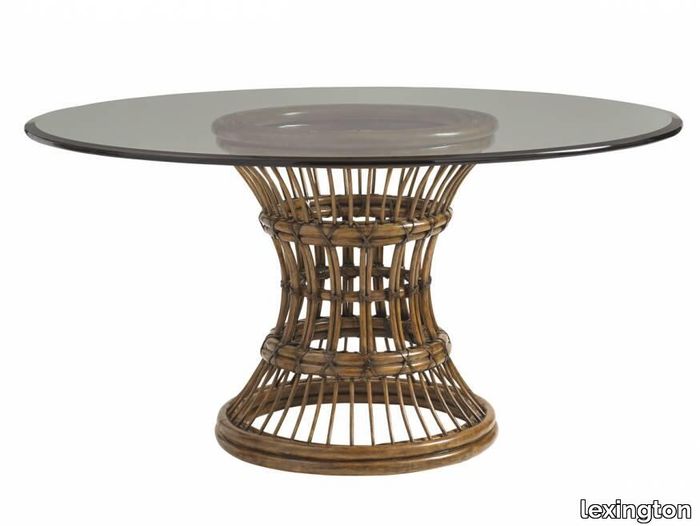 Latitude Dining Table With Glass Top