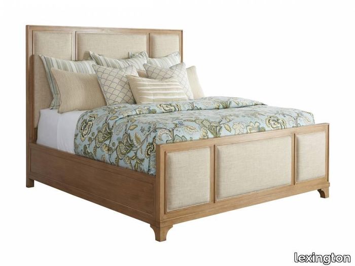 Crystal Cove Upholstered Panel Bed