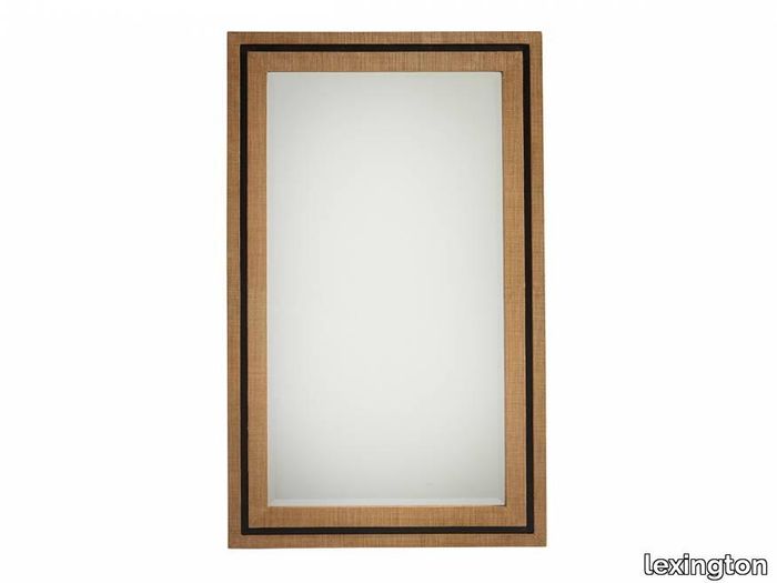 La Costa Rectangular Raffia Mirror