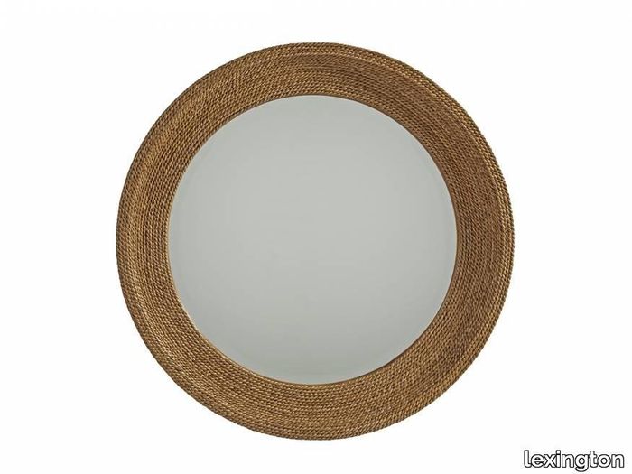 La Jolla Woven Round Mirror