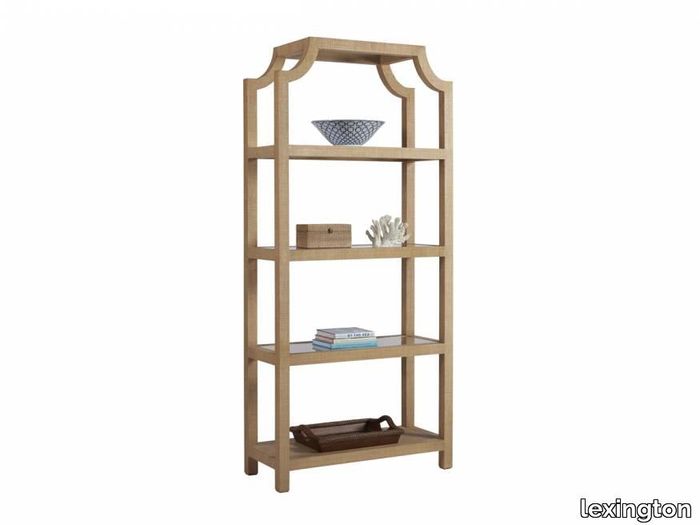 Beachcomber Raffia Etagere