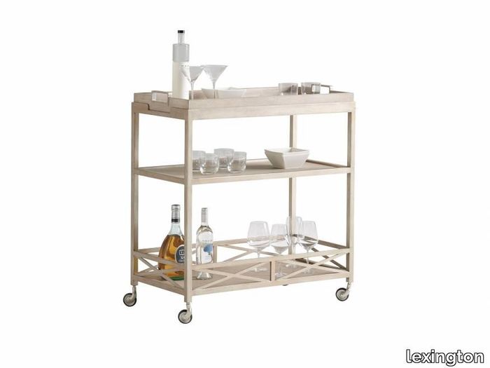 Anacapa Metal Bar Cart