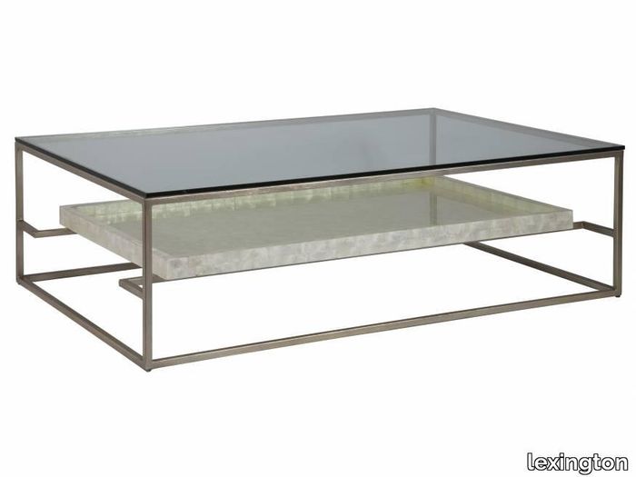 Cumulus Capiz Large Rectangular Cocktail Table