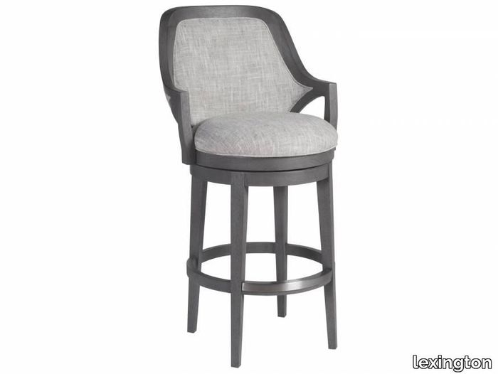 Appellation Upholstered Swivel Barstool