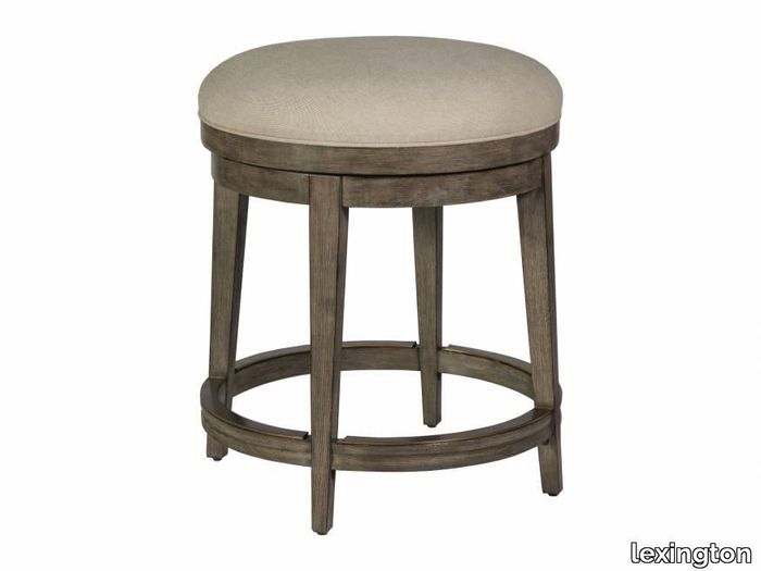 Cecile Backless Swivel Counter Stool