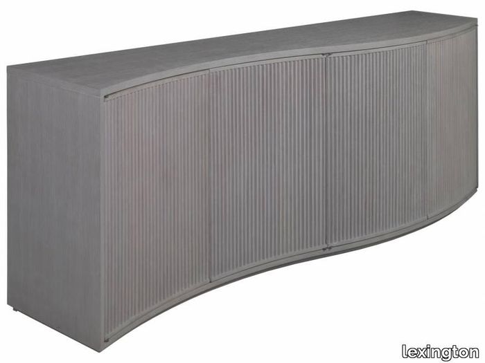 Misty Gray Mavericks Media Console