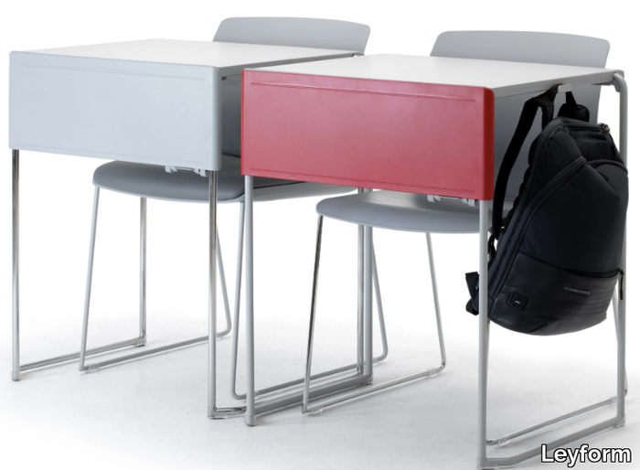 SNAP EDU - Stackable polypropylene school desk _ Leyform