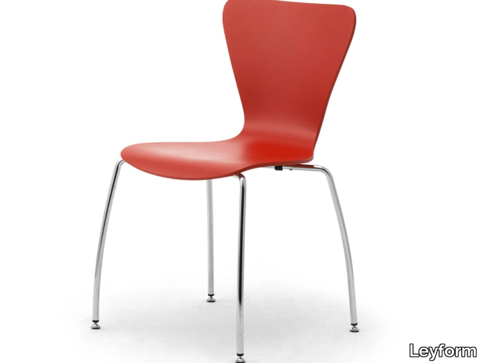 GARDENA - Stackable multi-layer wood chair _ Leyform