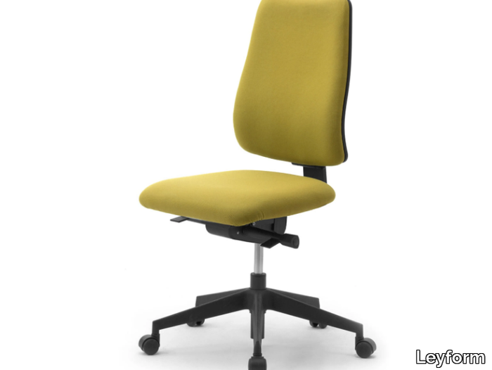 DD-4 - Swivel fabric office chair with castors _ Leyform