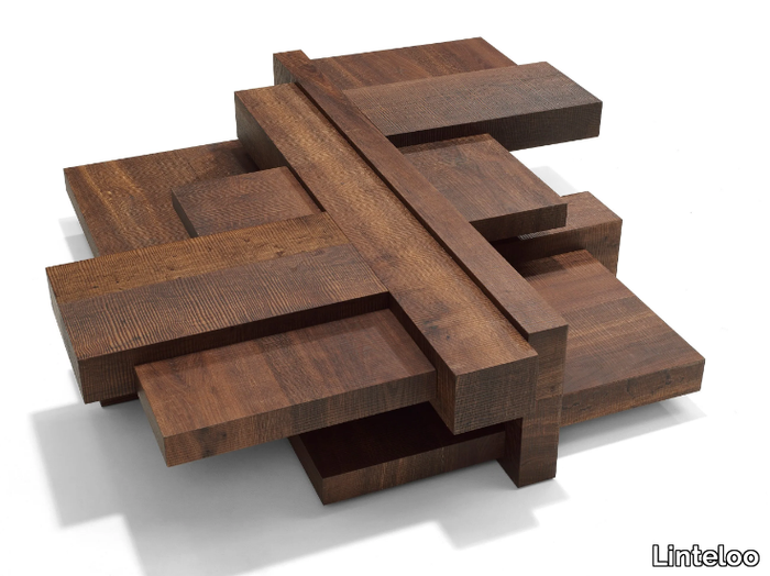 MANHATTAN - Wooden coffee table _ Linteloo