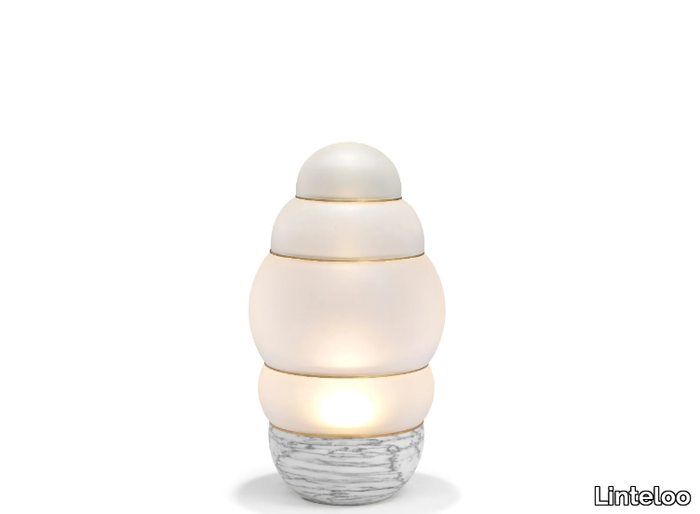 ALTO SMALL - LED blown glass table lamp _ Linteloo