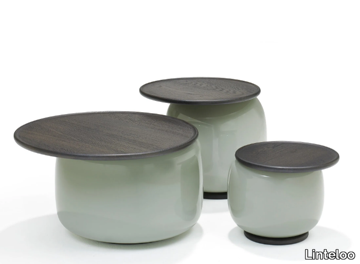 BALANCED - Round Murano glass coffee table _ Linteloo