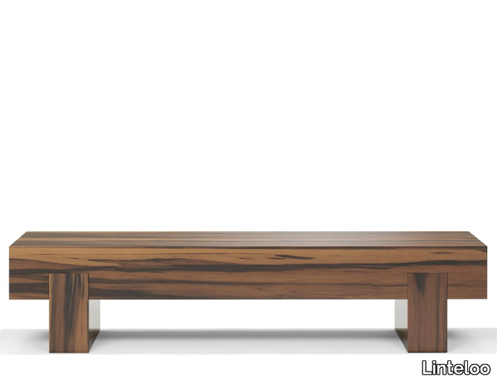 BIMU - Wood veneer bench / coffee table _ Linteloo