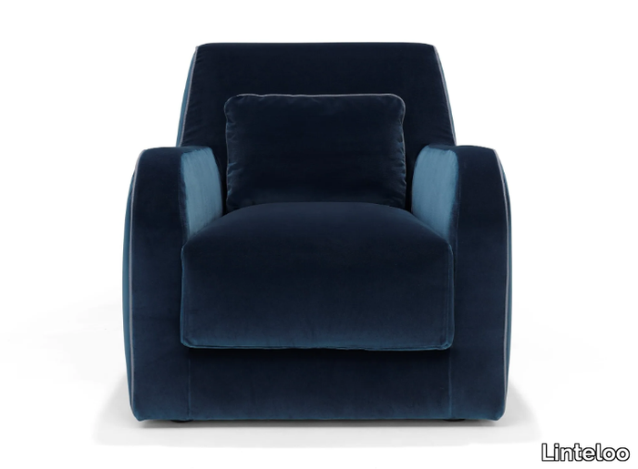 BOLD - Fabric armchair with armrests _ Linteloo