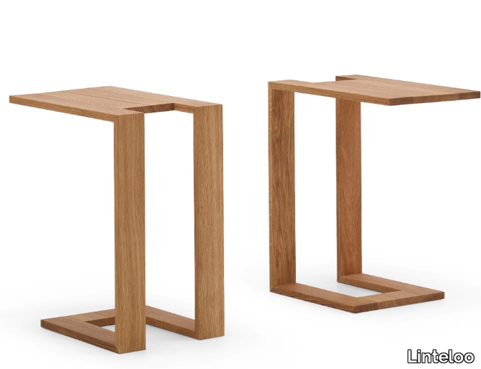 CUP OF TEA - Rectangular solid wood side table _ Linteloo