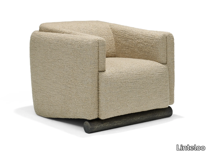 TILT - Upholstered fabric armchair with armrests _ Linteloo