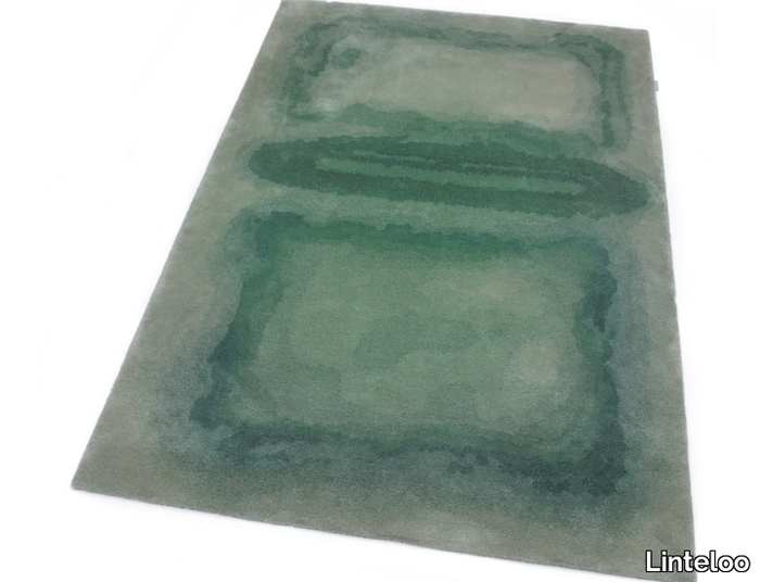 MOSS - Rectangular wool rug _ Linteloo