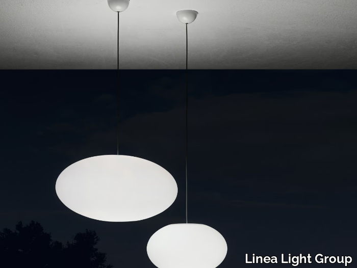 OH! SMASH_P65 - Polyethylene outdoor pendant lamp _ Linea Light Group