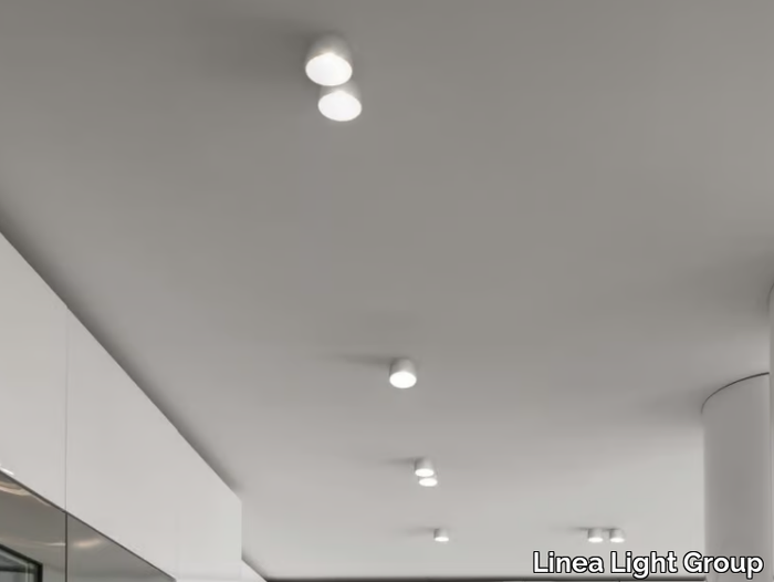 GYPSUM_SR - LED semi-inset plaster spotlight _ Linea Light Group