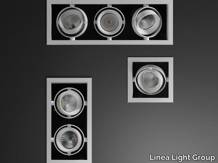 ILLUMINATOR - Recessed spotlight for false ceiling _ Linea Light Group