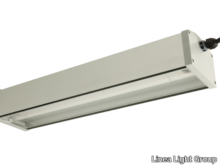 ALUX - LED Anodized aluminium outdoor ceiling light _ Linea Light Group