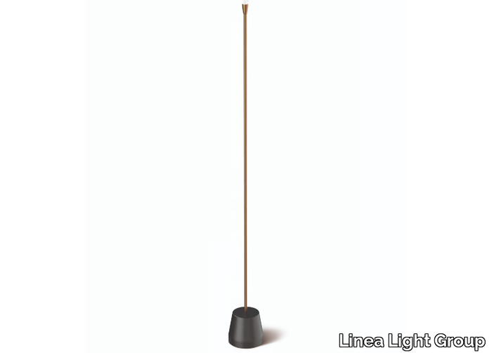 BLUM - Aluminium and PVC floor lamp _ Linea Light Group