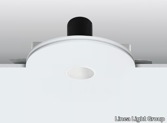 GYPSUM COLORING_R - Recessed LED round plaster spotlight _ Linea Light Group