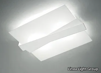 ZIG ZAG_S - LED glass ceiling light _ Linea Light Group